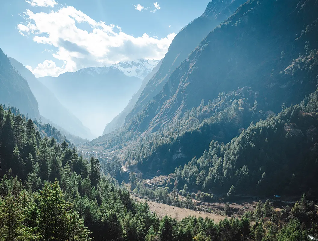 Trek from Bhimthang to Goa/Gho (2550m)