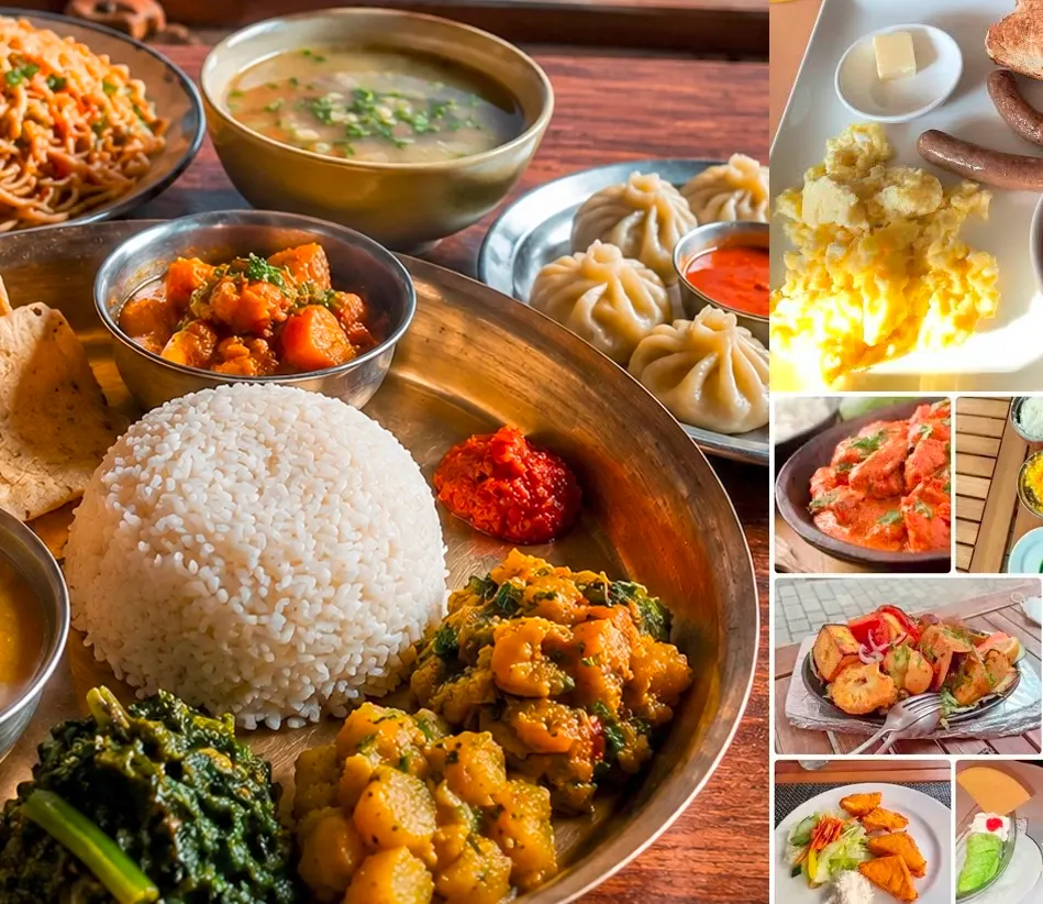 Everest Comfort Lodge Trek meals & dining