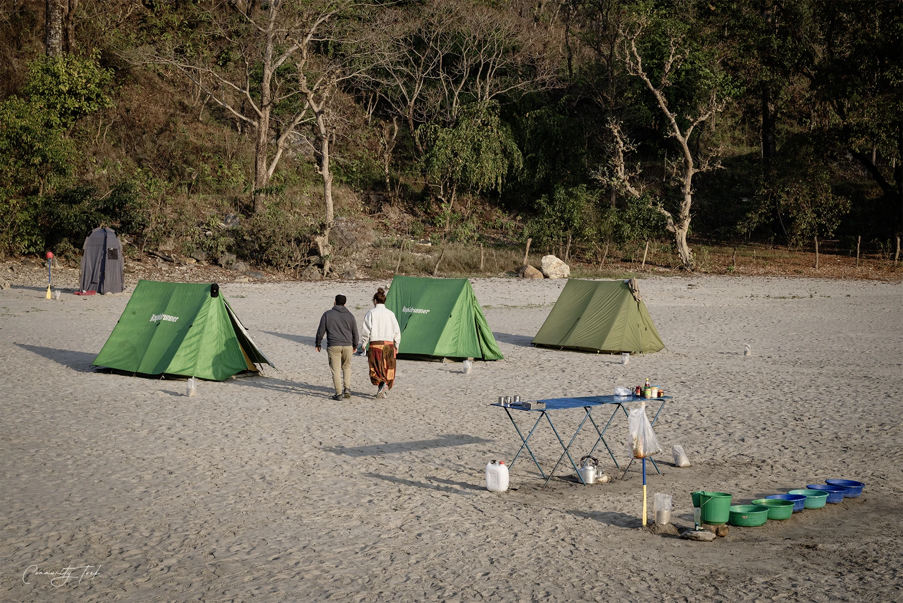  Camping in Seti River 