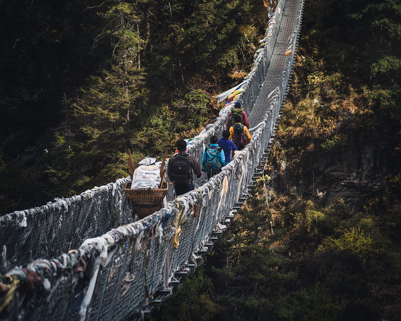  Crossing Bridge!! Everest Journey!!! 