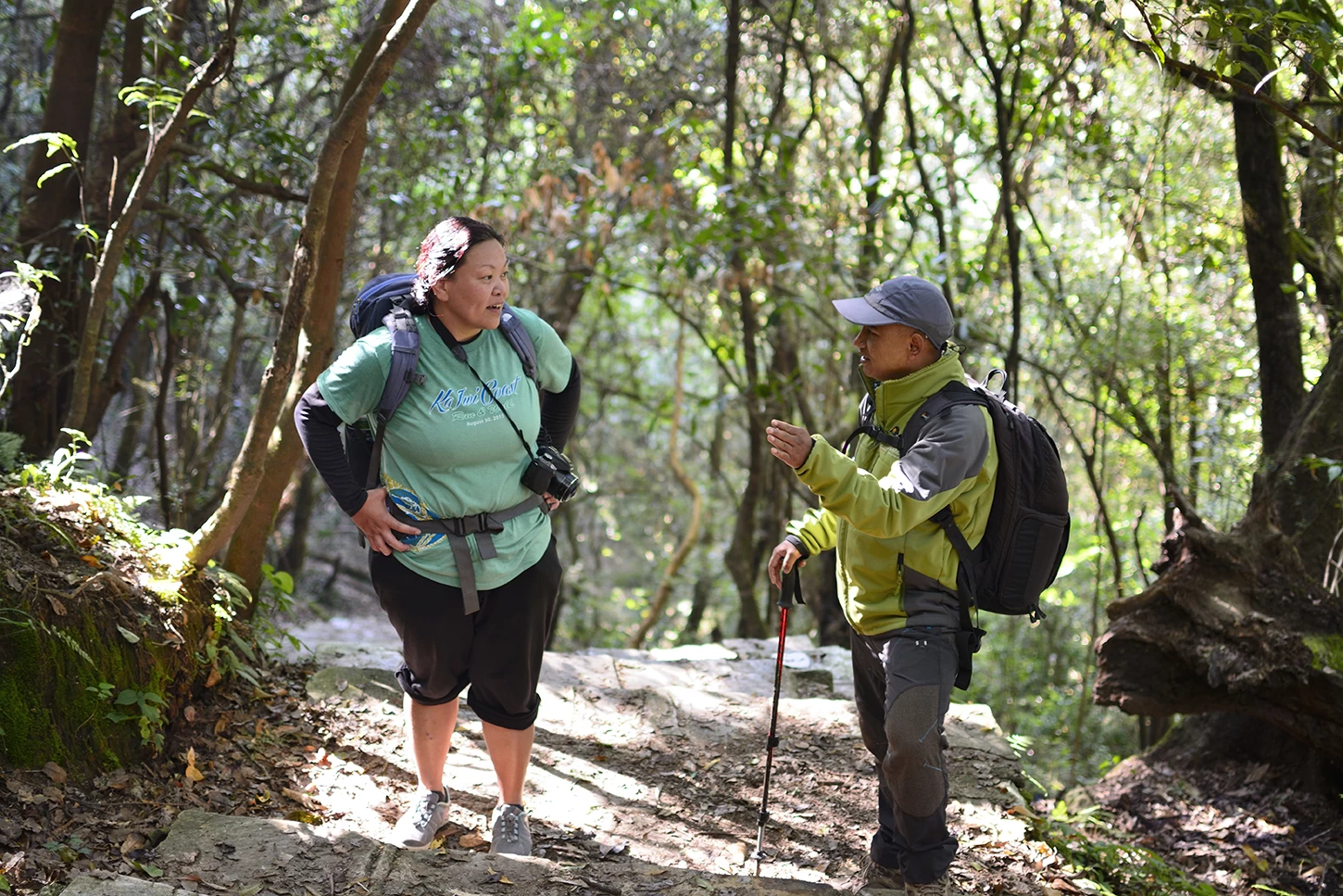  Guiding in Shivapuri Hill, Day Hiking 