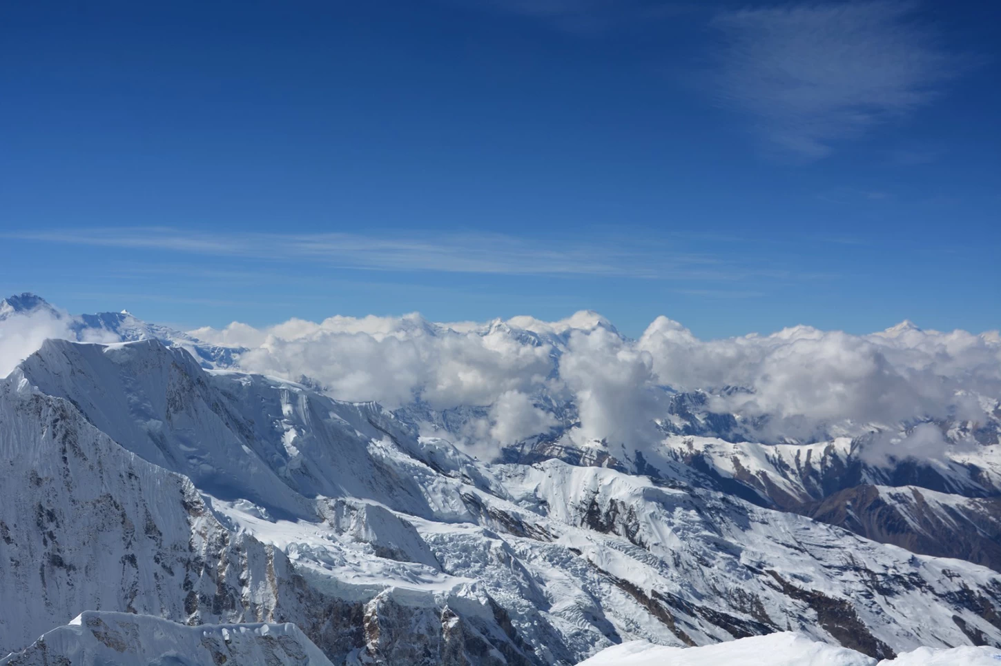 Humlung Expedition, what a view from the summit. 