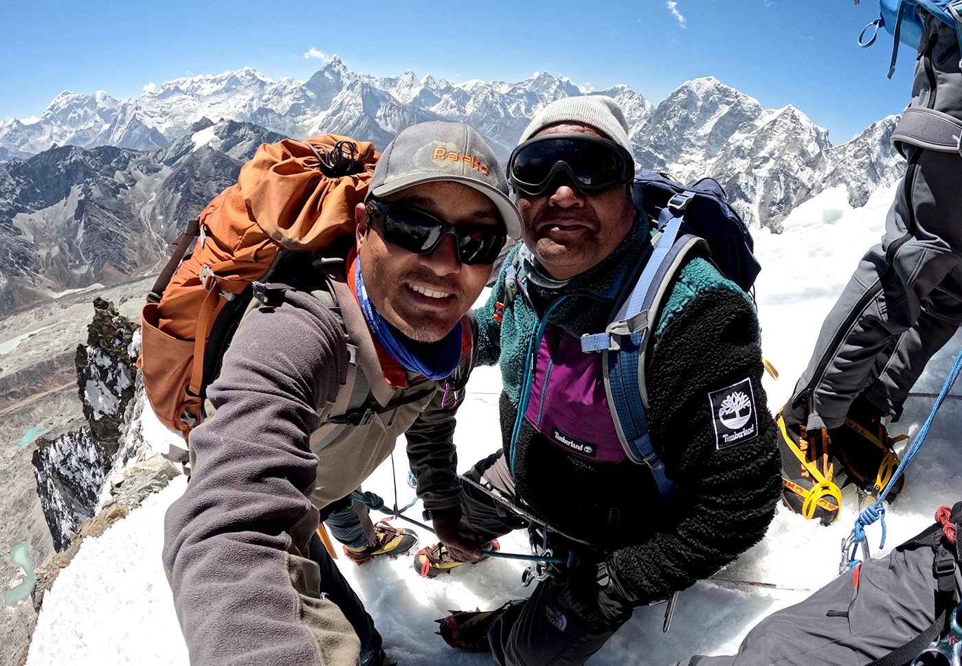  Labuche Peak Climbing, let's climb big mountain. 