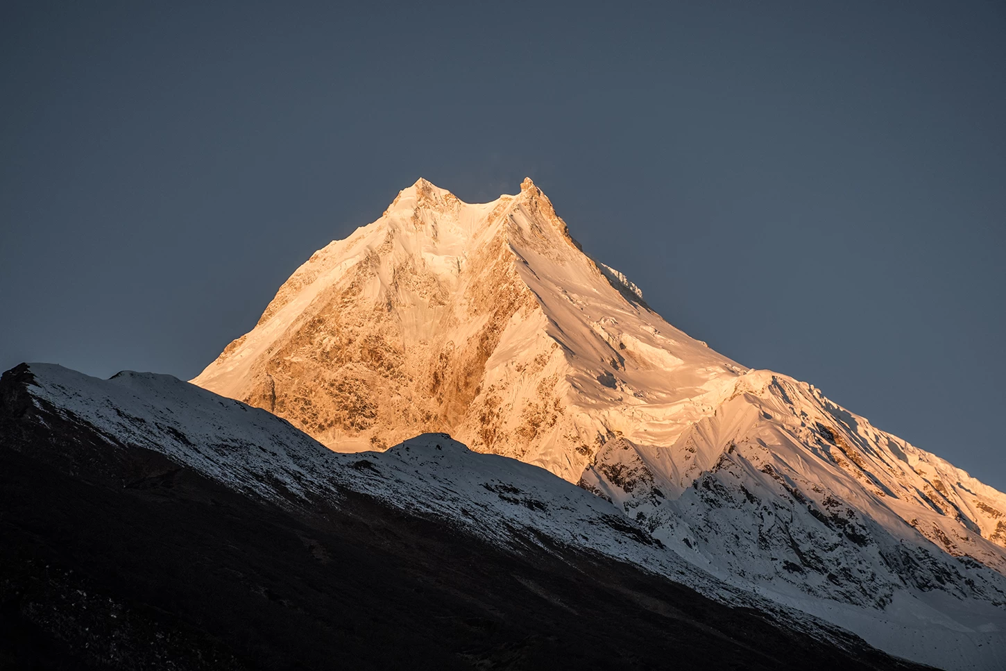  Mount Manaslu, Nepal. 