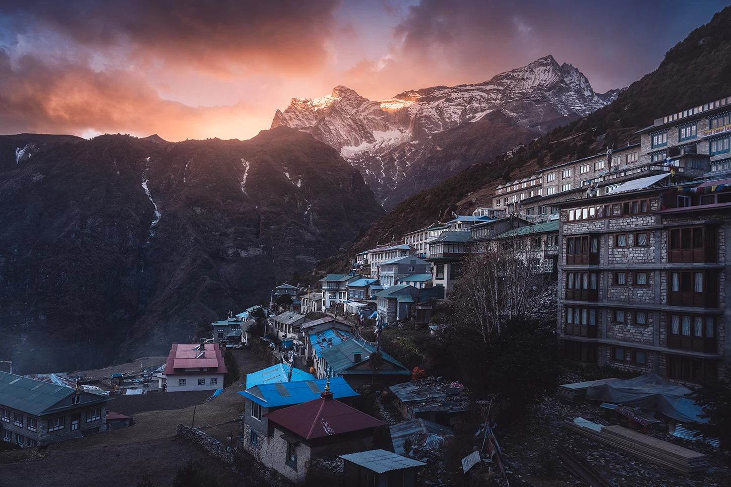  Namche Bazar, Everest. 