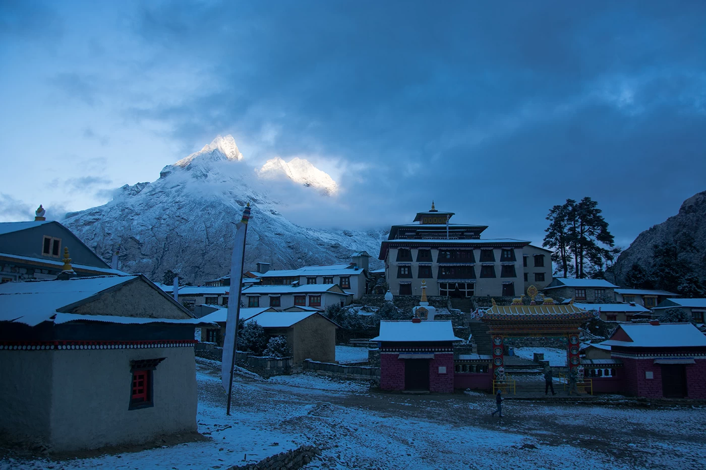  Tengbuche Monaster, Everest. 