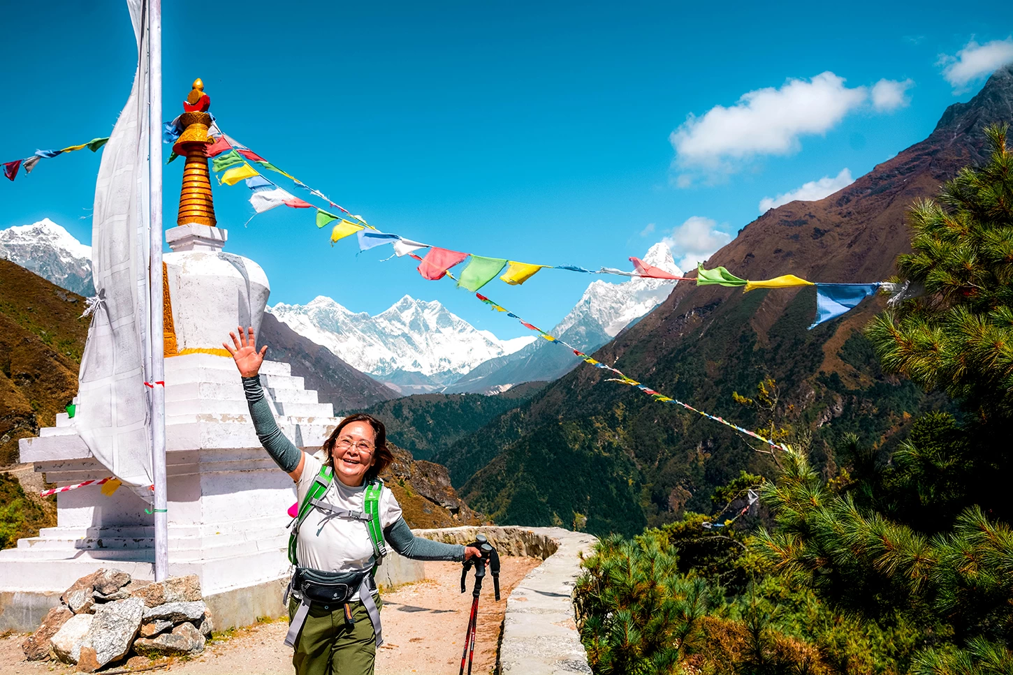  The joy of Everest Trek. 