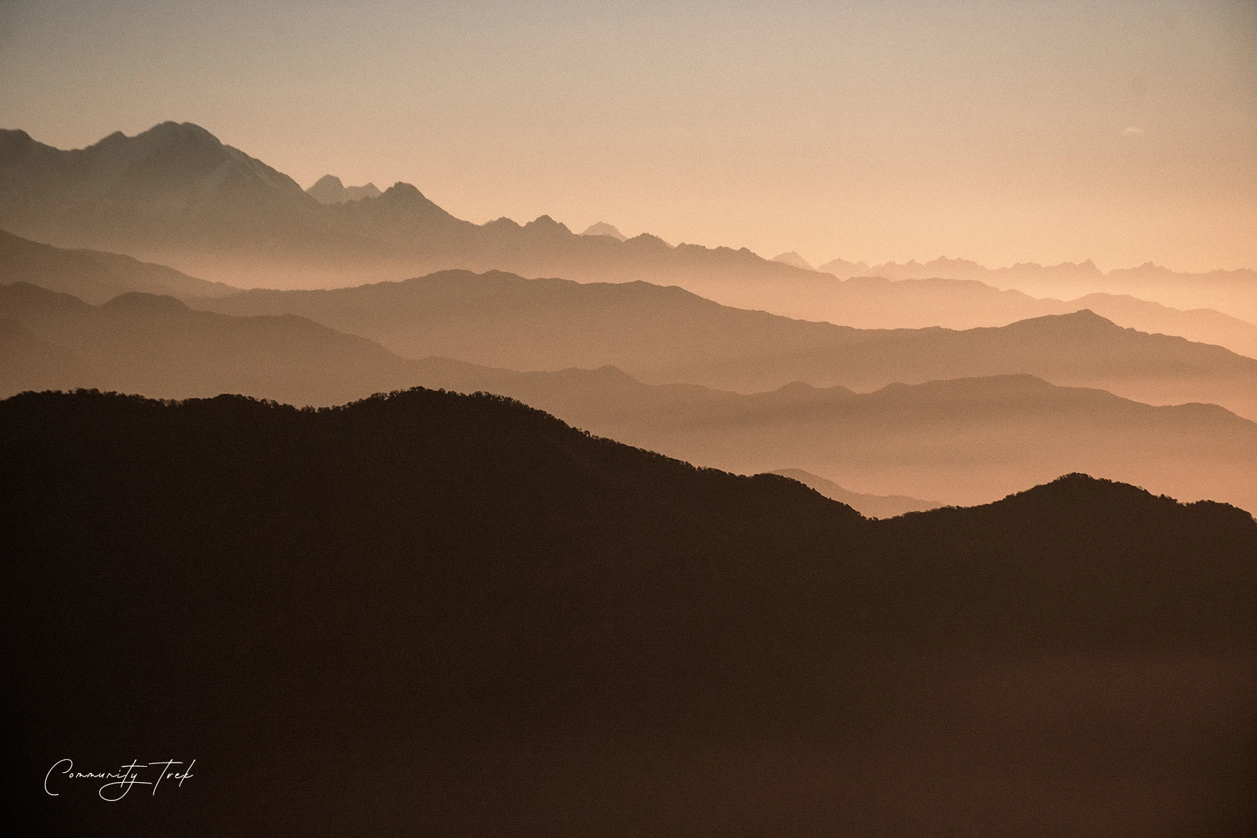  Trekking in Nepal, Nepal LANDSCAPE 
