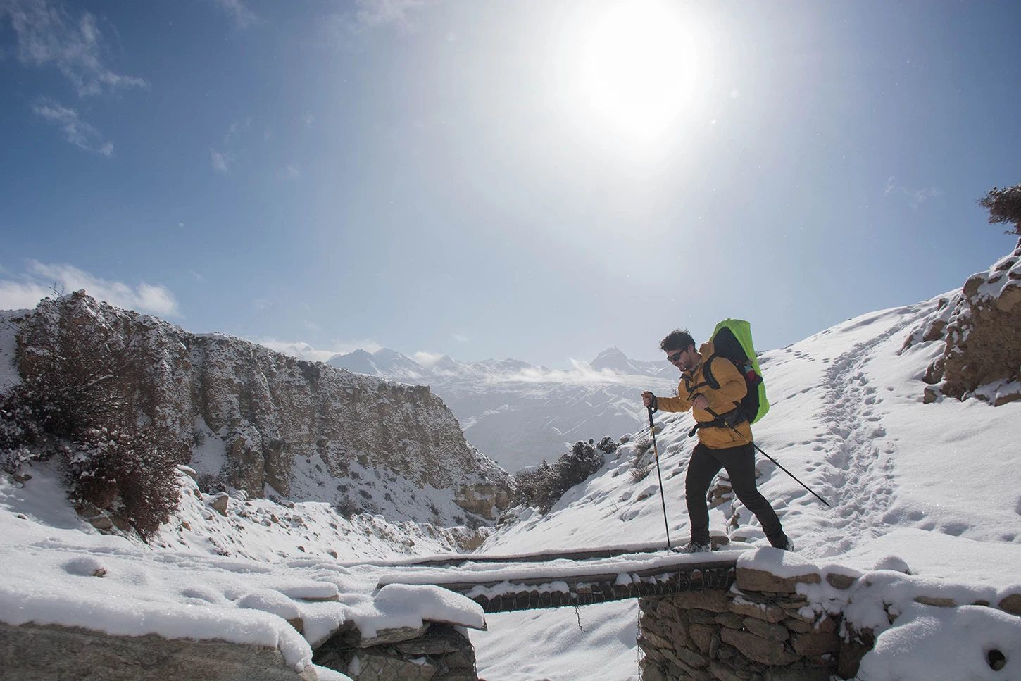  Winter Trek in Upper Mustang. 